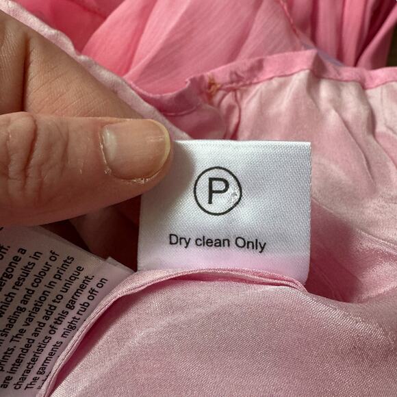 NEW Rococo Sand Emi Ombre Pleated Halter Dress - Picture 9 of 12